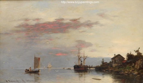 Fjord landscape with boats.jpg