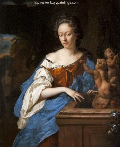 Portrait of a Lady by a Fountain.jpg