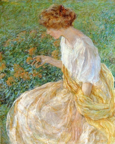 The Yellow Flower also known as The Artists Wife in the Garden).jpg